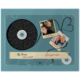 Cassette -- Ben & Kelsey Love you more -- 8x10 -- Gelato