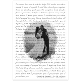 Lyrics Song -- Poster/ 28''x40'' -- Chad & Danielle