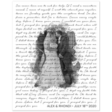Lyrics -- Alex & Rhondi/ July 18th 2020 -- poster 16x20 -- Gelato