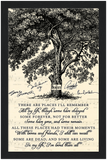 In My Life Lyrics -- Black framed poster / 8"x12" -- 1 -- Gelato