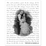 Lyrics -- Trevor & Danielle -- 8x10 -- Gelato