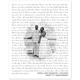 Music Lyrics Song -- Poster/ 8''x10'' -- Engel and Sharvon