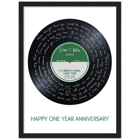 Gelato Framed Matte 12x16 - Evan & Talia Long Time - 10.28.2022