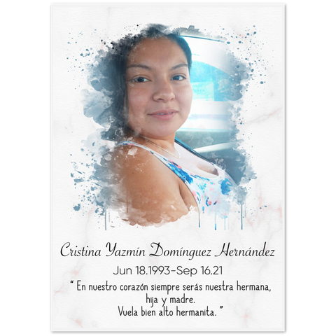 Print poster -- Cristina Yazmín Domínguez Hernández -- 20x28 -- Gelato