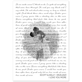 Lyrics Song -- Poster/ 28''x40'' -- Scott & Kelly