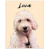Dog 2.9 - Gelato Poster 16x20 - Luna