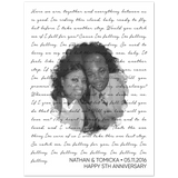 Lyrics -- Nathan & Tomicka 05/11/2016 -- 30x40 -- Gelato