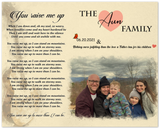 Music Lyrics Song -- Unframed 16''x20'' -- The Aun Family