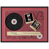 Cassettes-Tape Prints -- Black Framed 18”x24” -- Iredia & Stephanie