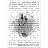 Lyrics -- Sara and Zach 3.19.18 -- 20x28 -- Gelato