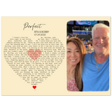 Lyrics -- Rita & Bobby -- Poster 5x7 -- Gelato