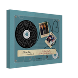 Cassette -- Bradley & Gina 03.17.2007 -- Canvas 11x14 -- gelato