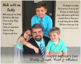 Dad Family Prints -- Unframed  8''x10'' -- Daddy, Joseph, Caleb & Madison