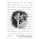 Lyrics -- David & Kimberly 17.10.2020 -- 5x7 -- Gelato