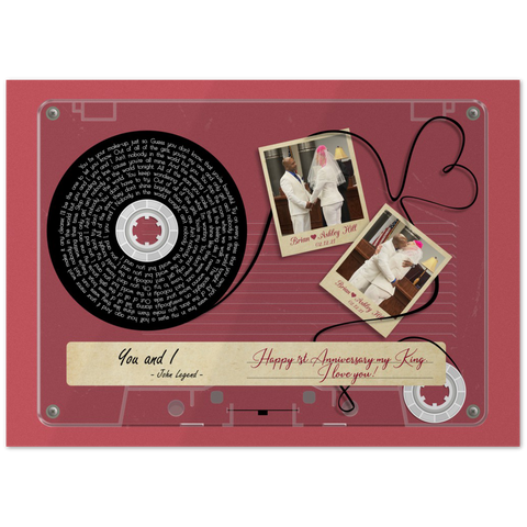 Cassette -- Brian&Ashley Hill 02/12/21 -- 20x28 -- Gelato