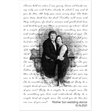 Gelato Matte 11x17 Poster - Mother Son Wedding Dance 10.16.2021 - Simple Man