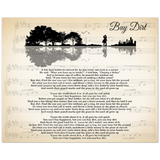 Lyrics -- Buy Dirt -- 8x10 -- Gelato