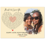 Lyrics -- Selina & Tasha -- 20x28 -- Gelato