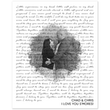 Lyrics -- Chad & Chris 12-25-2021 -- 8x10 -- Gelato