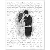 Lyrics -- Samantha & Luis 10/20/2018 -- 8x10 -- Gelato