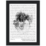 Gelato Frame 6x8 - Horace & Leah - All of Me