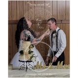 Take My Name - Gelato Premium Matte 16x20 Poster - The day we said I do! - Matthew & Sabrina