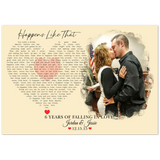 Lyrics Song -- Poster/ 28''x40'' -- Jordan & Jessie