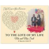 Lyrics Song -- Poster/ 8''x10'' -- Mrs and miss Scott