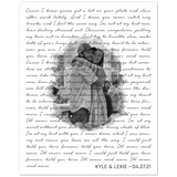 Music Lyrics Song -- Poster/ 8''x10'' -- Kyle & Lexie