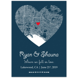 Ryan & Shauna -- Poster/ 5''x 7'' -- gelato