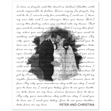 Lyrics New -- Peter and Christina  -- 8x10 -- Gelato