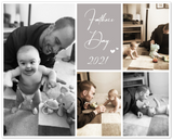 Photos Collages Prints -- Unframed 8''x 10'' -- Fathers Day 2021