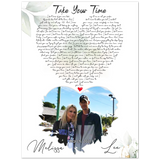 Lyrics -- Melissa & Lee March, 2021 -- 6x8 -- Gelato