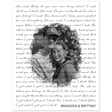 Lyrics -- Brandon & Brittney -- 8x10 -- Gelato