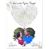 Lyrics -- Amber & Rodney 01/02/2020 -- 12x16 -- Gelato