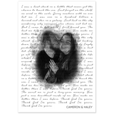 Lyrics --  Cameron & Haley -- 28x40 -- Gelato