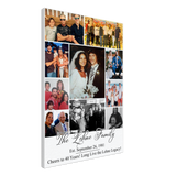 Dad Family Love -- Canvas 28"x40" -- The Lehne Family