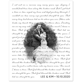 Lyrics -- Lee & Kim 10.10.2020 -- 8x10 -- Gelato