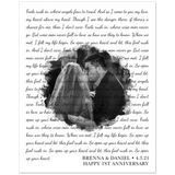 Lyrics -- Brenna & Daniel 4.3.21 -- 8x10 -- Gelato