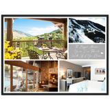 Print poster -- The Biggest Adventure -- Black framed 24x32 -- Gelato