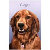 Gelato Matte 11x17 Poster - Dog 2.6 Ginger