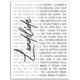 Gelato Premium Matte 6x8 Poster - Landslide - For Love At First