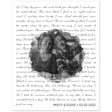 Lyrics -- Misty & Eddie 02•02•2022 -- 8x10 -- Gelato