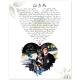 Lyrics -- John 1973- 2022 -- 8x10 -- gelato