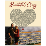 Lyrics -- Randy & Crystal -- 8x10 -- Gelato