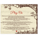 Play On (Carrie Underwood) -- New style 2 -- 8x10 -- Gelato