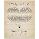 Lyrics -- Kevin & Jennifer -- 8x10 -- Gelato