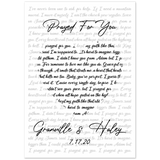 Gelato 20x28 Poster - Prayed for You - Granville & Haley