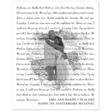 Gelato 8x10 Poster - Eric and Mandy - ME AND YOU