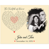 Gelato Matte Poster 20x16 - John and Thea - November 14 , 1976